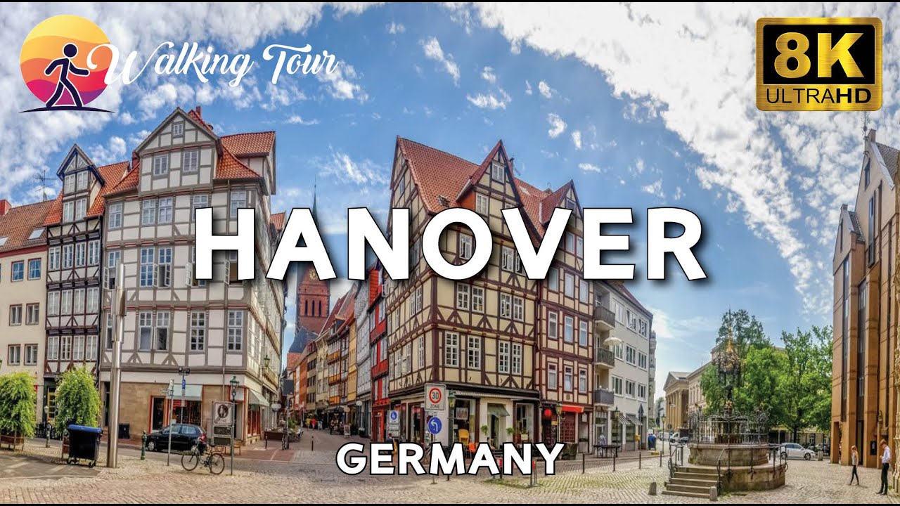Hanover Walking Tour - Germany 🇩🇪 | Travel Video | Europe Travel