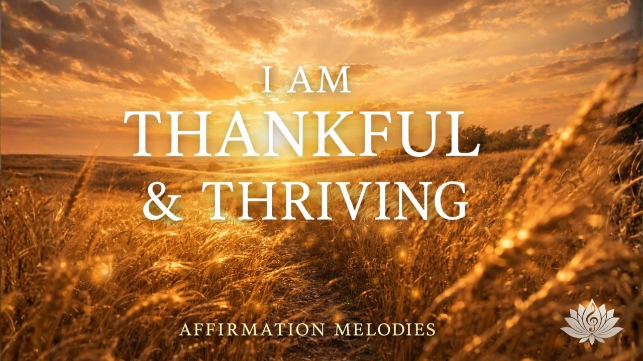 I Am Thankful & Thriving ✨ A Song for Gratitude & Growth
