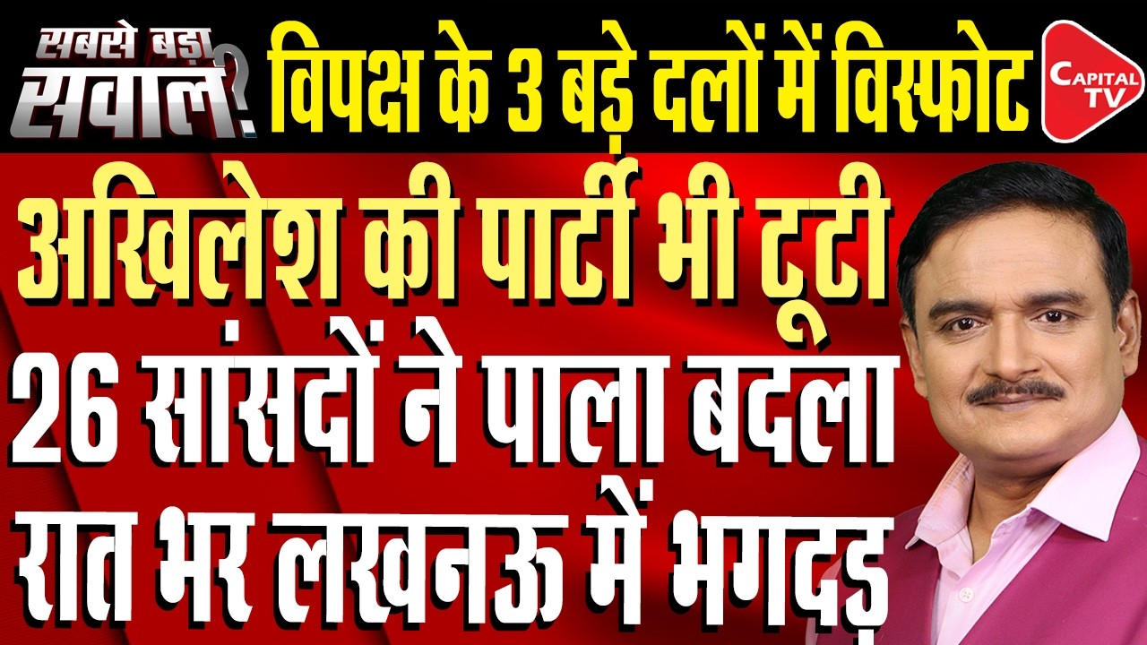 Massive Blow to Uddhav Thackeray! | 6 Shiv Sena Rebel MPs Join Shinde Camp | Dr. Manish Kumar