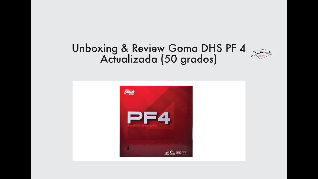 M&Iacute;TICA: Unboxing & Review Goma DHS PF4 Actualizada 50 grados