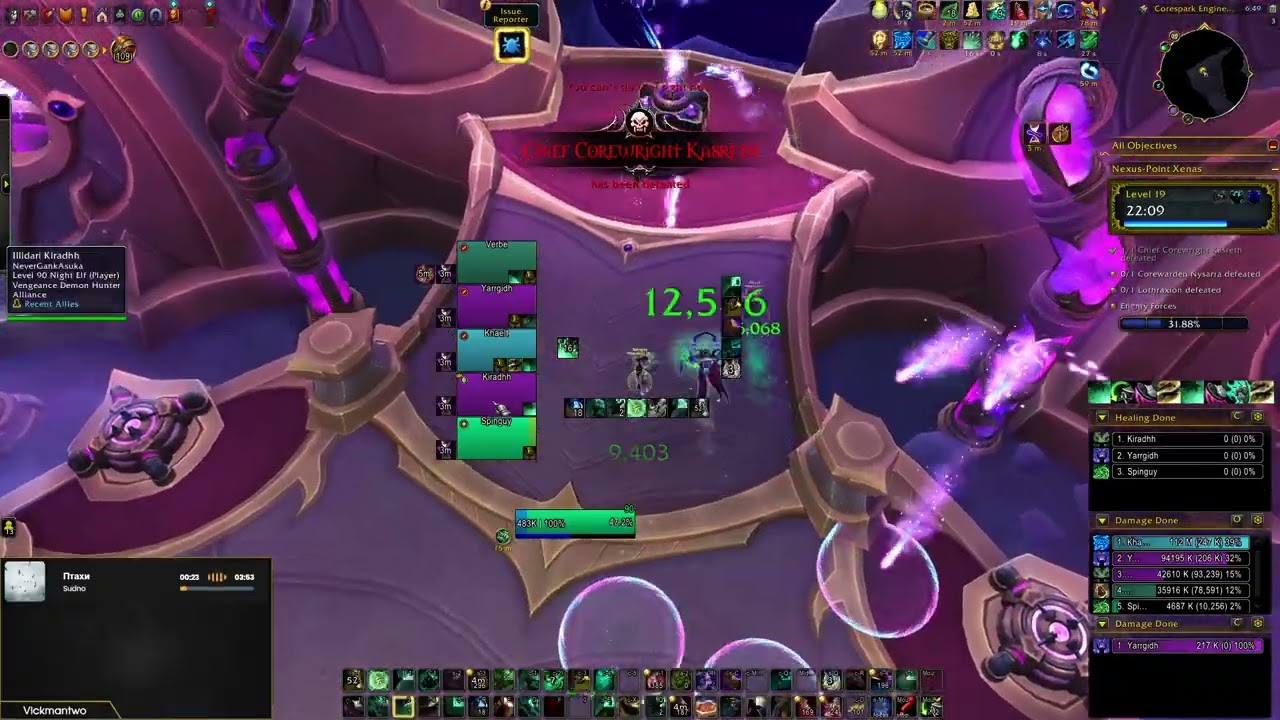 Midnight Beta 19 Nexus Point (1st time monk, learning) l Mistweaver Monk