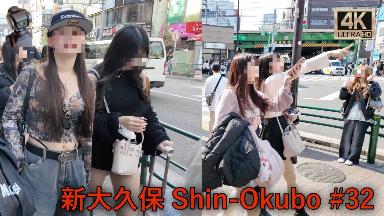 【4K Tokyo walk】新大久保 Shin-Okubo #32 東京散歩
