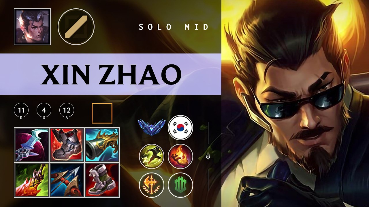 Xin Zhao Mid vs Yone - KR Diamond Patch 26.03