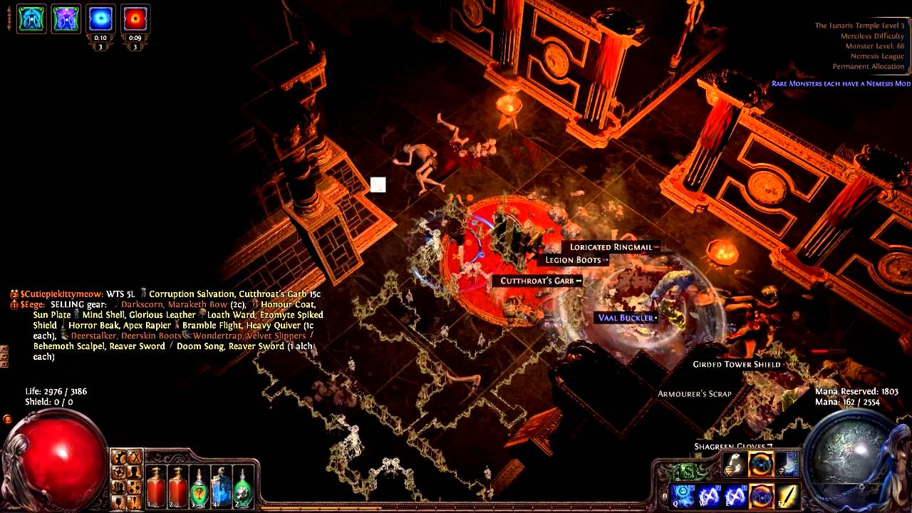 The Touch of GOD! Self Cast Cold Snap Build [Path of Exile]