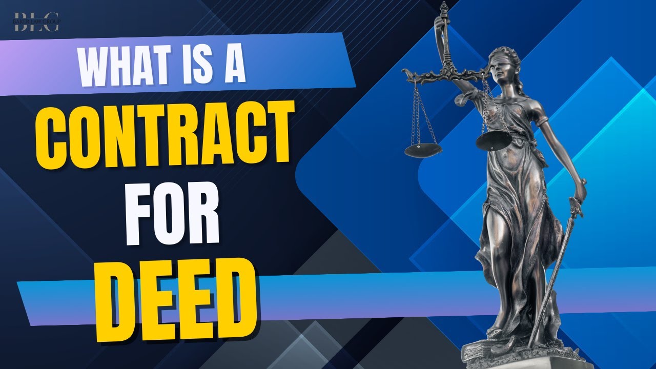 What is a Contract for Deed