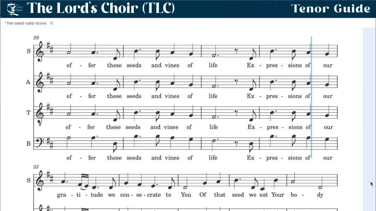 The Seed - Tenor Guide | TLC Doha