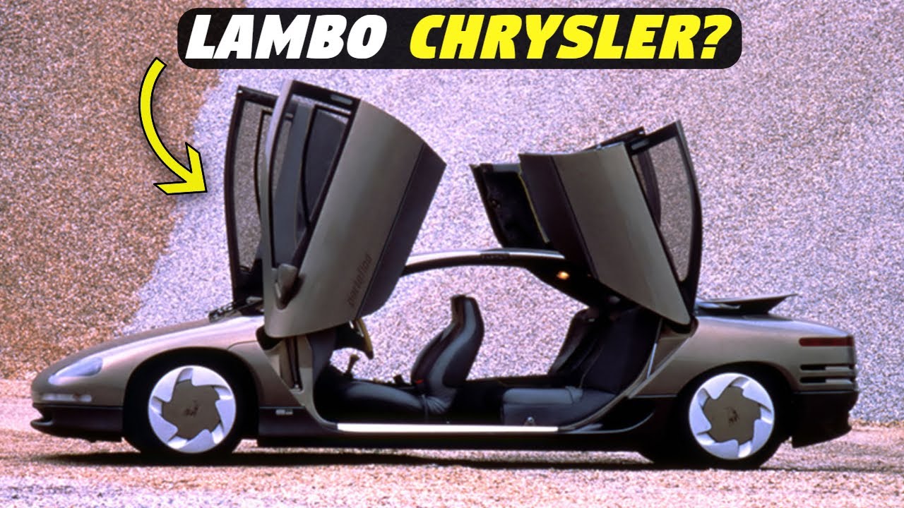 1987 Chrysler Portofino - A Strange Mix of Chrysler & Lamborghini Gone Wrong (Mid-Engine V8)