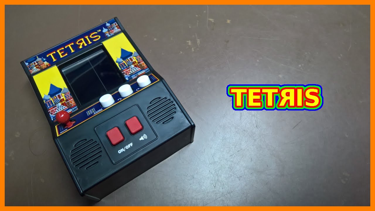 BASIC FUN TETRIS 2018  hanheld LCD game color M0048