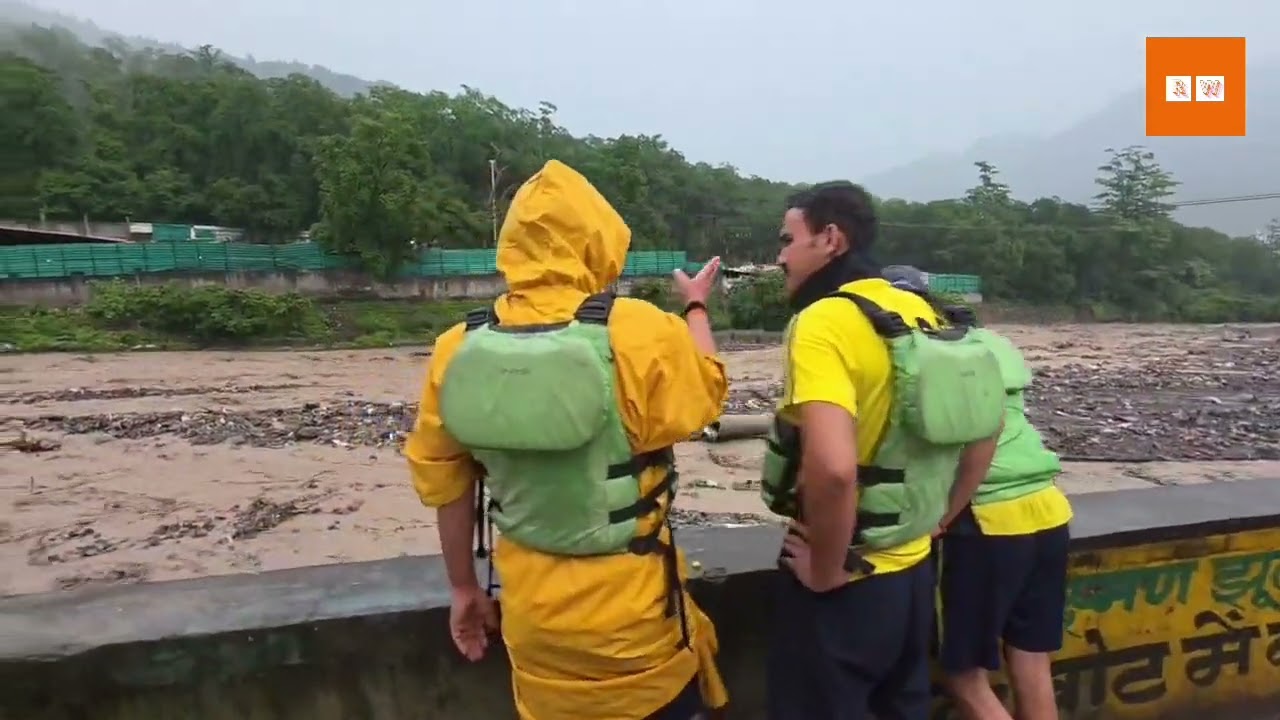Rishikesh Ganga water level Rises 