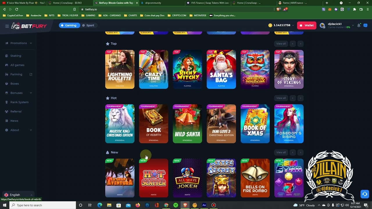 Betfury / (DRIP.COMMINUTY) / crypto.com exchanges VVS / Cronos / MMF plays ... $500 a day