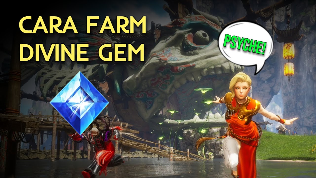 Sumber dan Cara Farm Divine Gem - Blade & Soul Neo