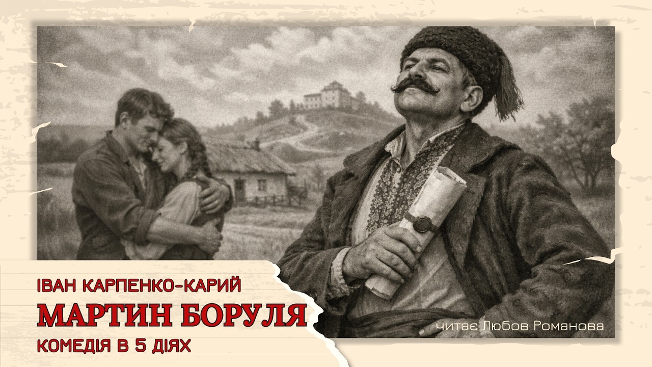 МАРТИН БОРУЛЯ // комедія // аудіоп'єса // українська класика