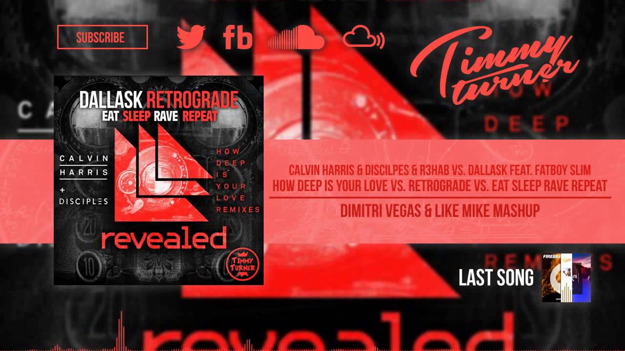DallasK - How Deep Is Your Love vs. Retrograde vs. Eat Sleep Rave Repeat (DV&LM Mashup)