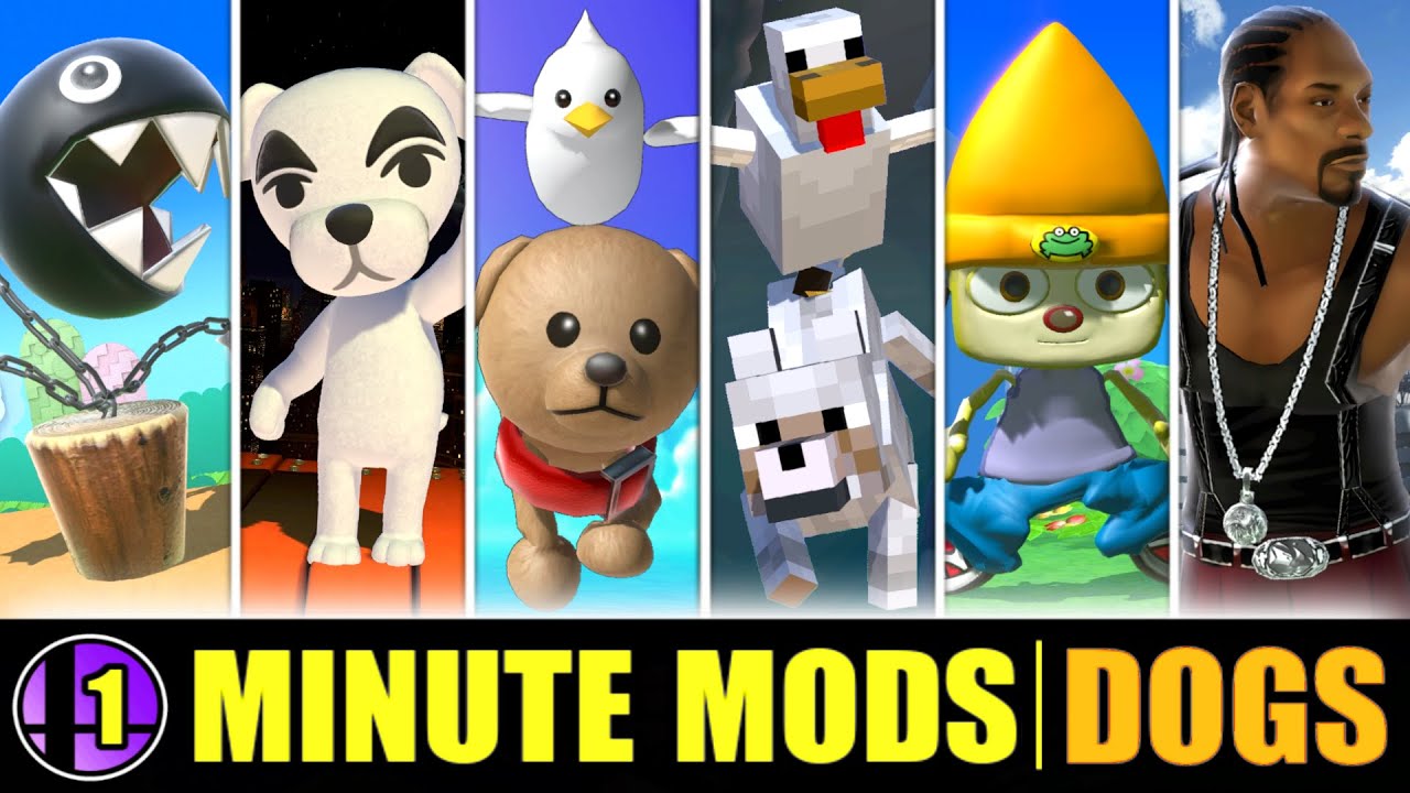 Dog Characters in SMASH ULTIMATE!