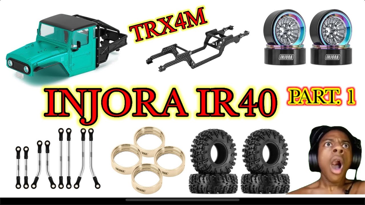 INJORA TRX4M IR40 Build Part 1