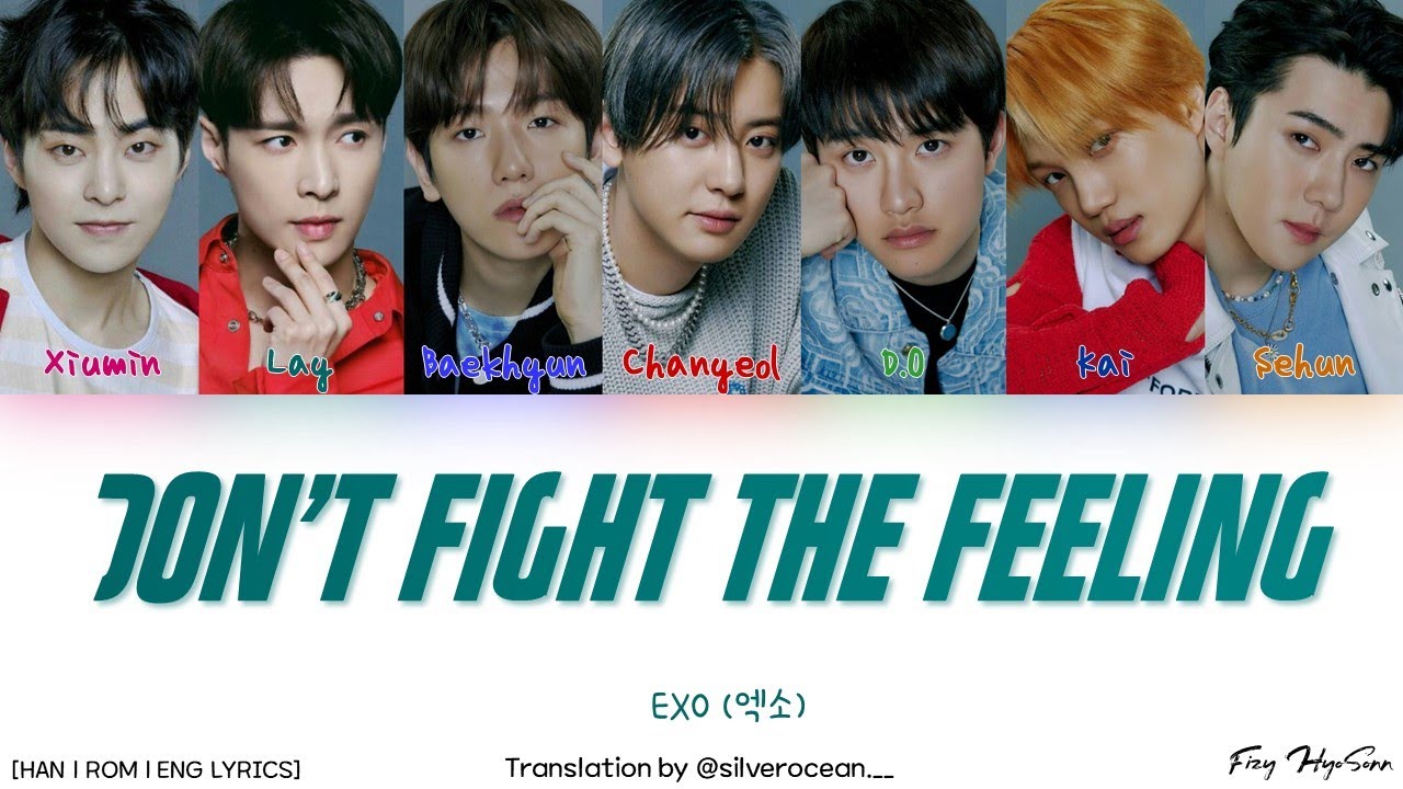 EXO (엑소) - DON'T FIGHT THE FEELING (Color Coded Han|Rom|Eng Lyrics/가사)