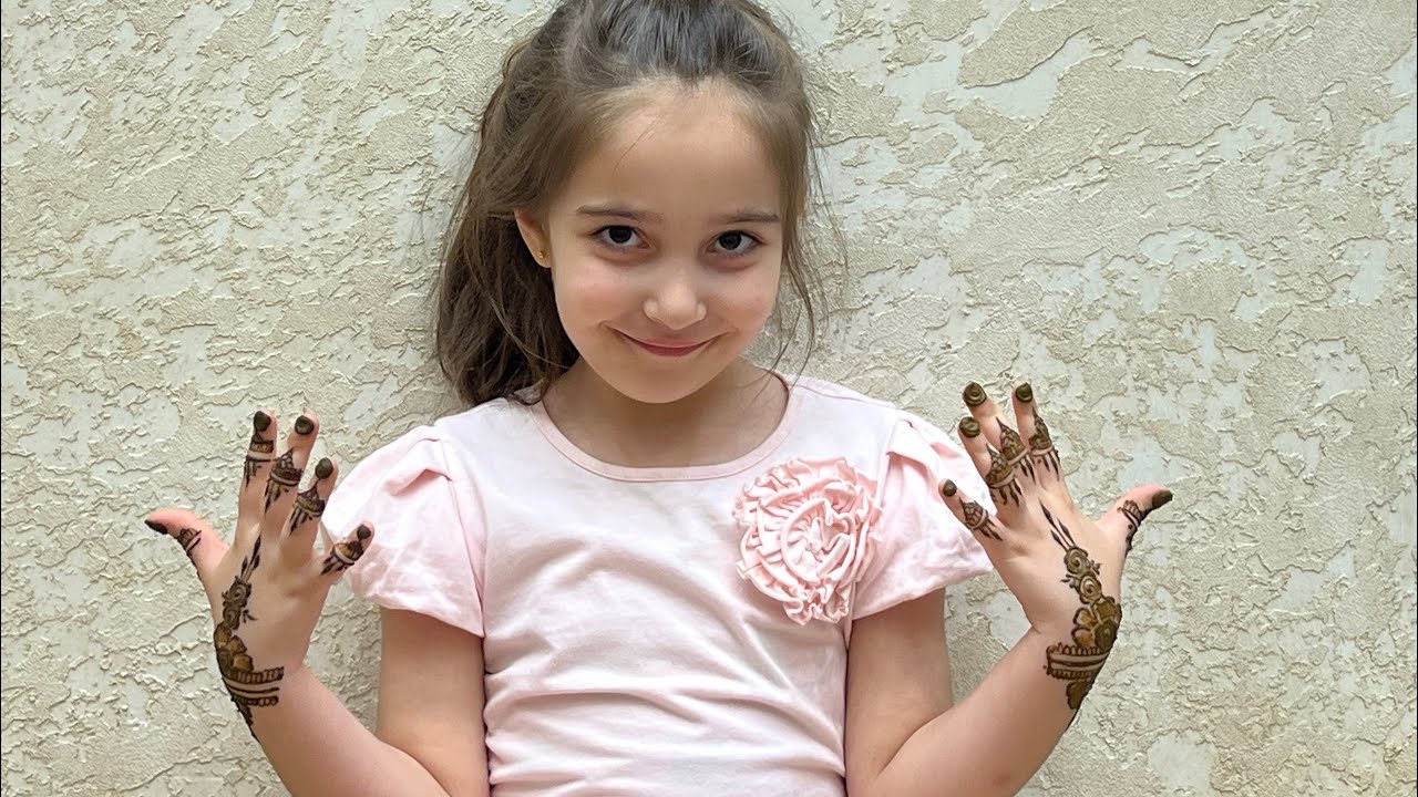 أحلى مفاجأة بالعيد ل نايا! رحنا و نايا عملت احلى حنة إيد #youtubevideo #explore #اكسبلور 