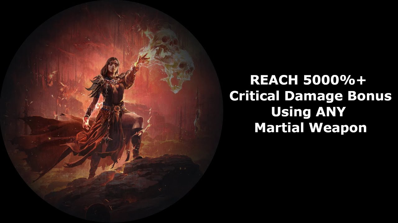PoE2 Meme Infernalist - Over 5000% Critical Damage with ANY Martial Weapon!