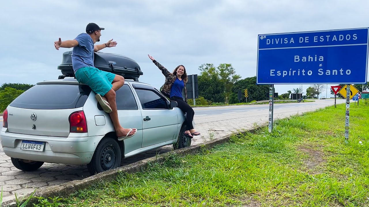 CHEGAMOS NA BAHIA E JÁ FIZEMOS UM DELICIOSO ALMOÇO NA BEIRA DA ESTRADA! T2 EP.3