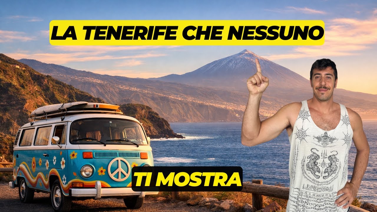 TENERIFE in VAN: 7 giorni on the road tra vulcani, oceano e libertà