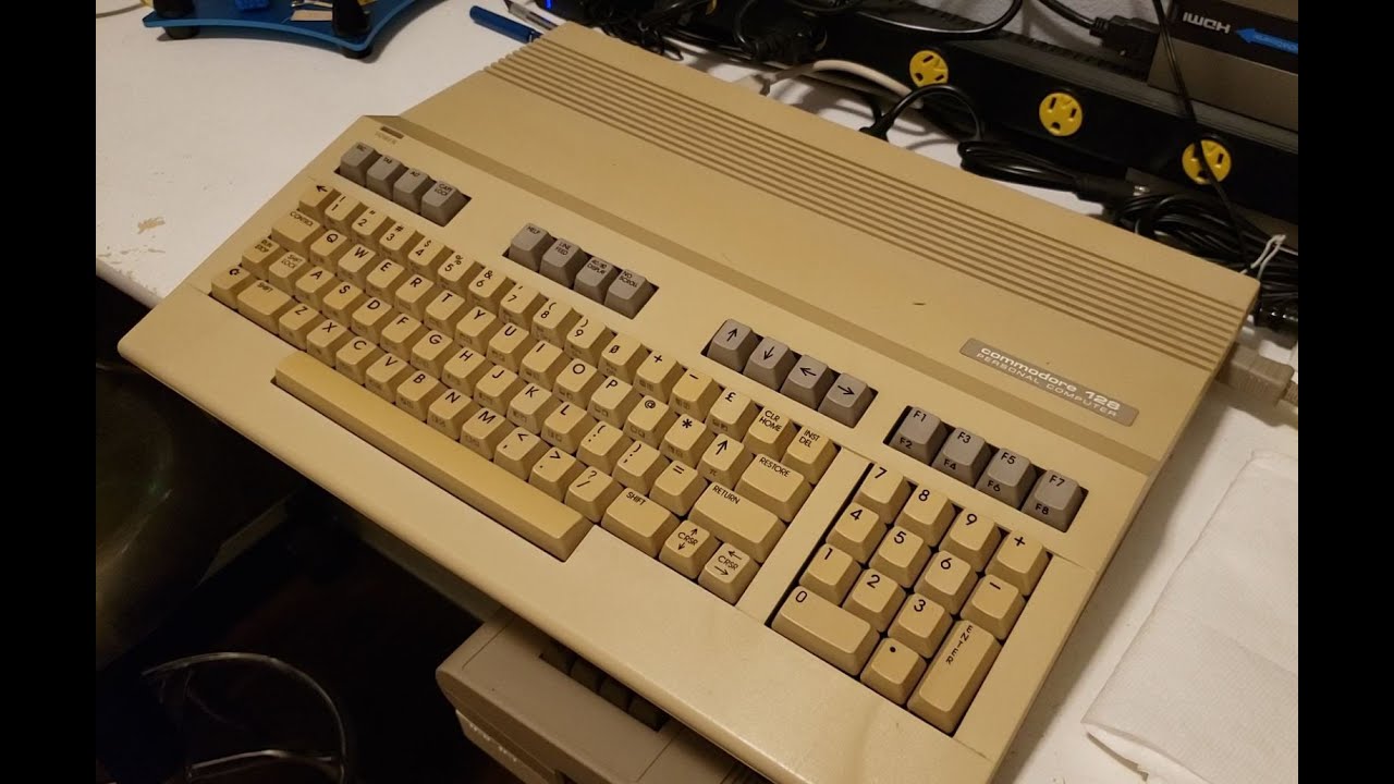 Commodore C128 Restoration - Full Process Start to Finish Chapter Coded