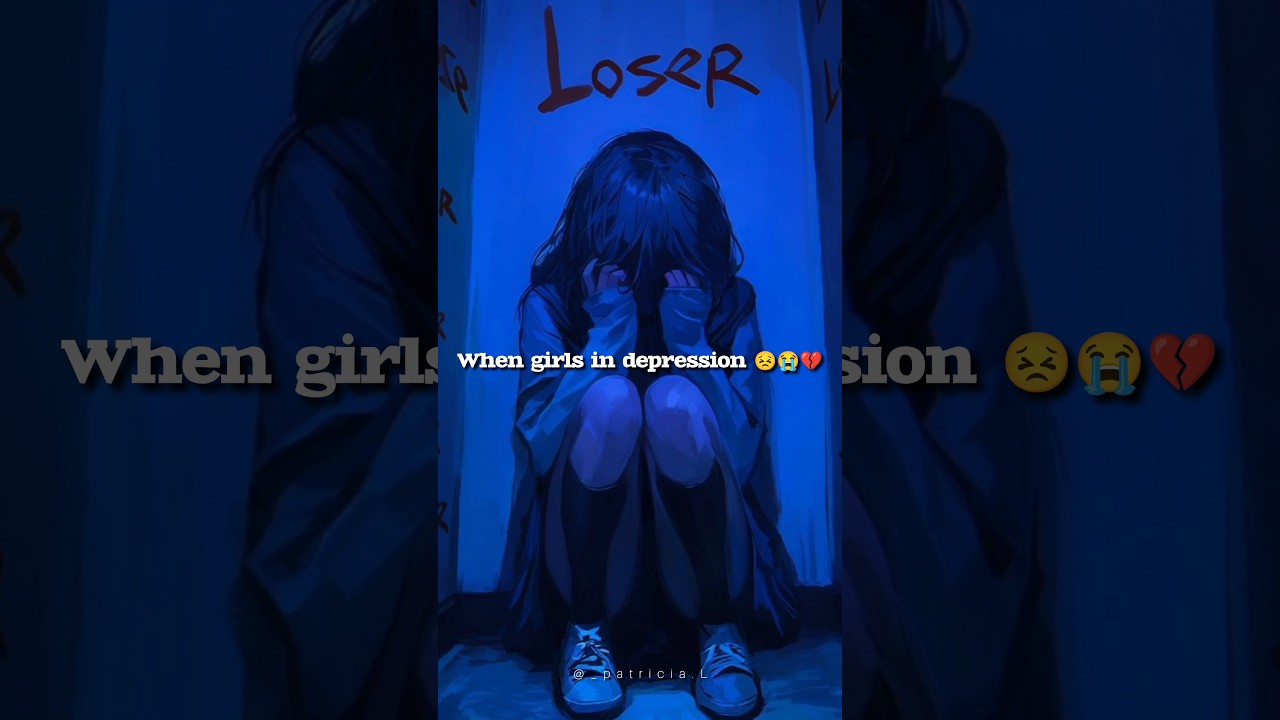 when Girls in Depression Vs When Boys in Depression 💥💔#depression #sadmood #heratbroken #fypシ゚viral