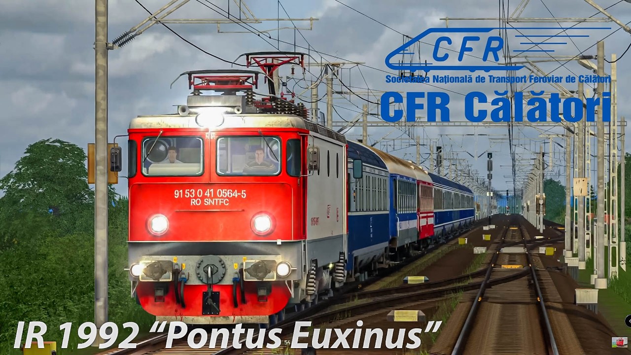 IRN 1992 Pontus Euxinus Timisoara Nord - Mangalia sectia Buc. Baneasa - Ciulnita | Train Simulator