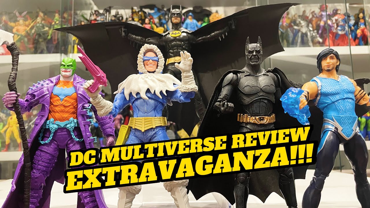 HUGE DC MULTIVERSE REVIEW HAUL! McFarlane Toys | DC Multiverse Collection | Batman Begins
