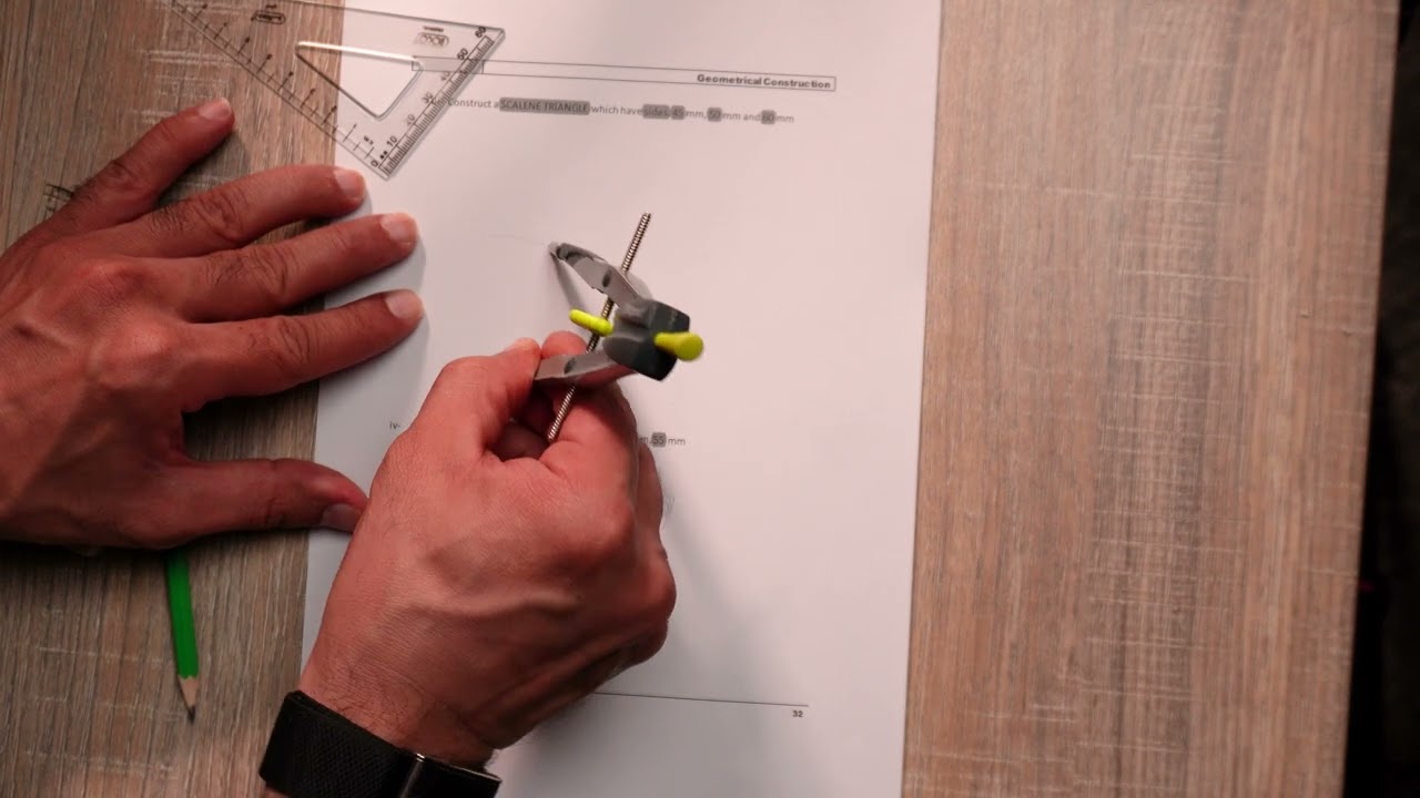 HOW TO DRAW SCALENE TRIANGLE