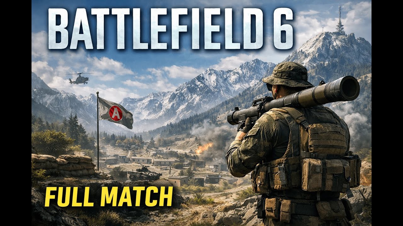 Battlefield 6 – Conquest on Liberation Peak (Full Match)