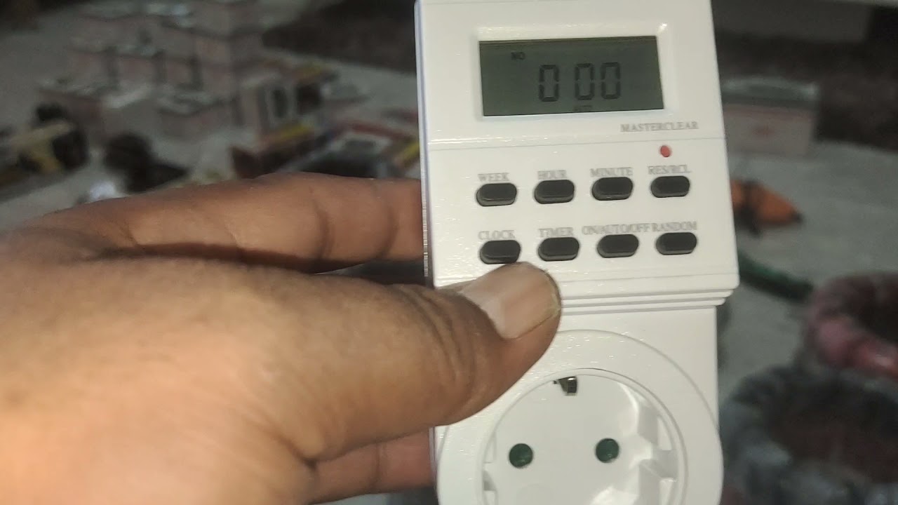 CARA SETTING TIMER DIGITAL MEREK #HELES