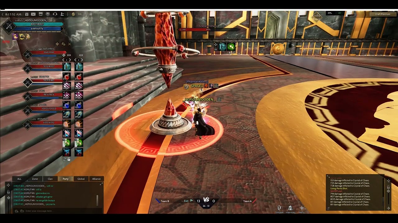 Rise Online İnferno Bug