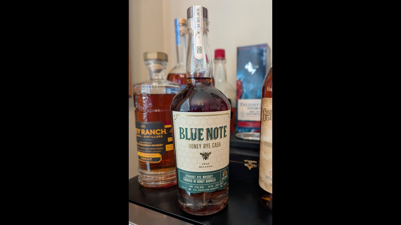 Blue Note Honey Rye Cask Whiskey (116.49 Proof) HOT? SWEET? SMOOTH? WHISKEY REVIEW