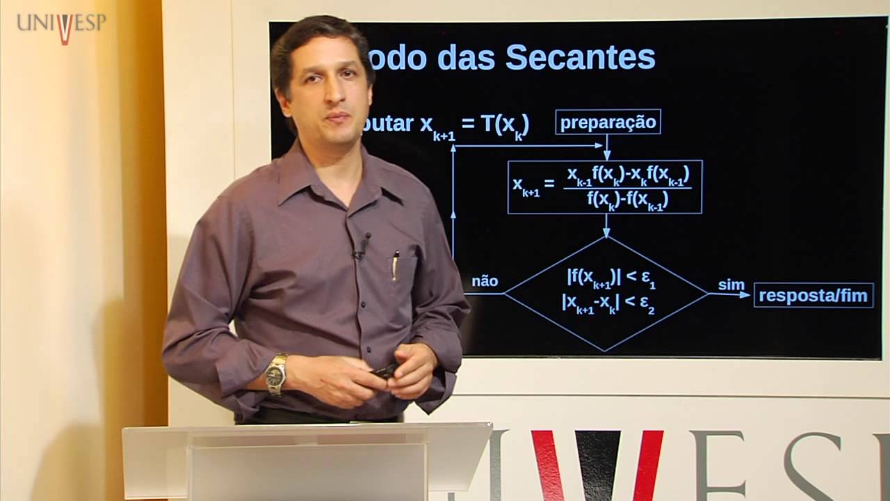 Métodos Numéricos - Aula 09 - Zero de funções reais