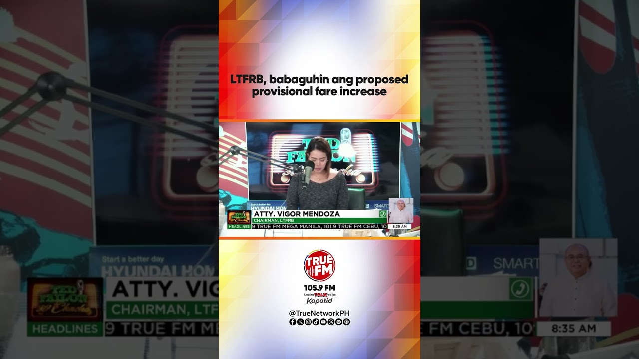 LTFRB, babaguhin ang proposed provisional fare increase | Ted Failon & DJ Chacha