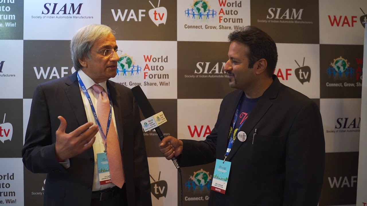 Ashok K Taneja, MD & CEO Shriram Pistons in conversation with Anuj Guglani, CEO World Auto Forum