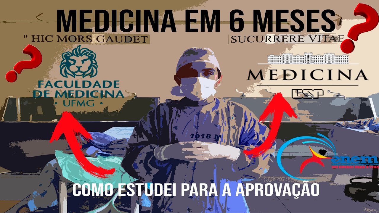 Como Passei em Medicina na UFMG/USP em 6 Meses??