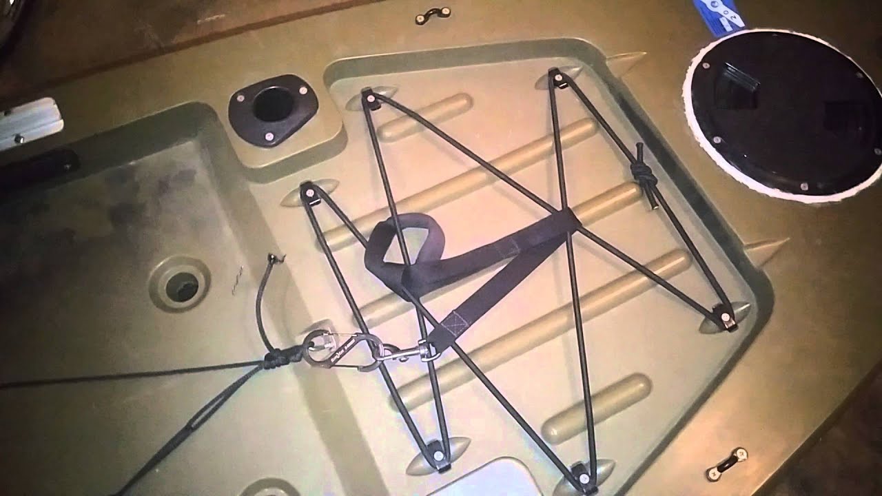 Ascend fs128t kayak mods and review, cellblok and fish finder add