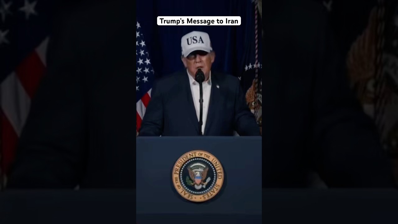 💥 Trump&rsquo;s Message to Iran &ndash; &lsquo;Lay Down Your Arms or&hellip; #ytshorts #trump #iran