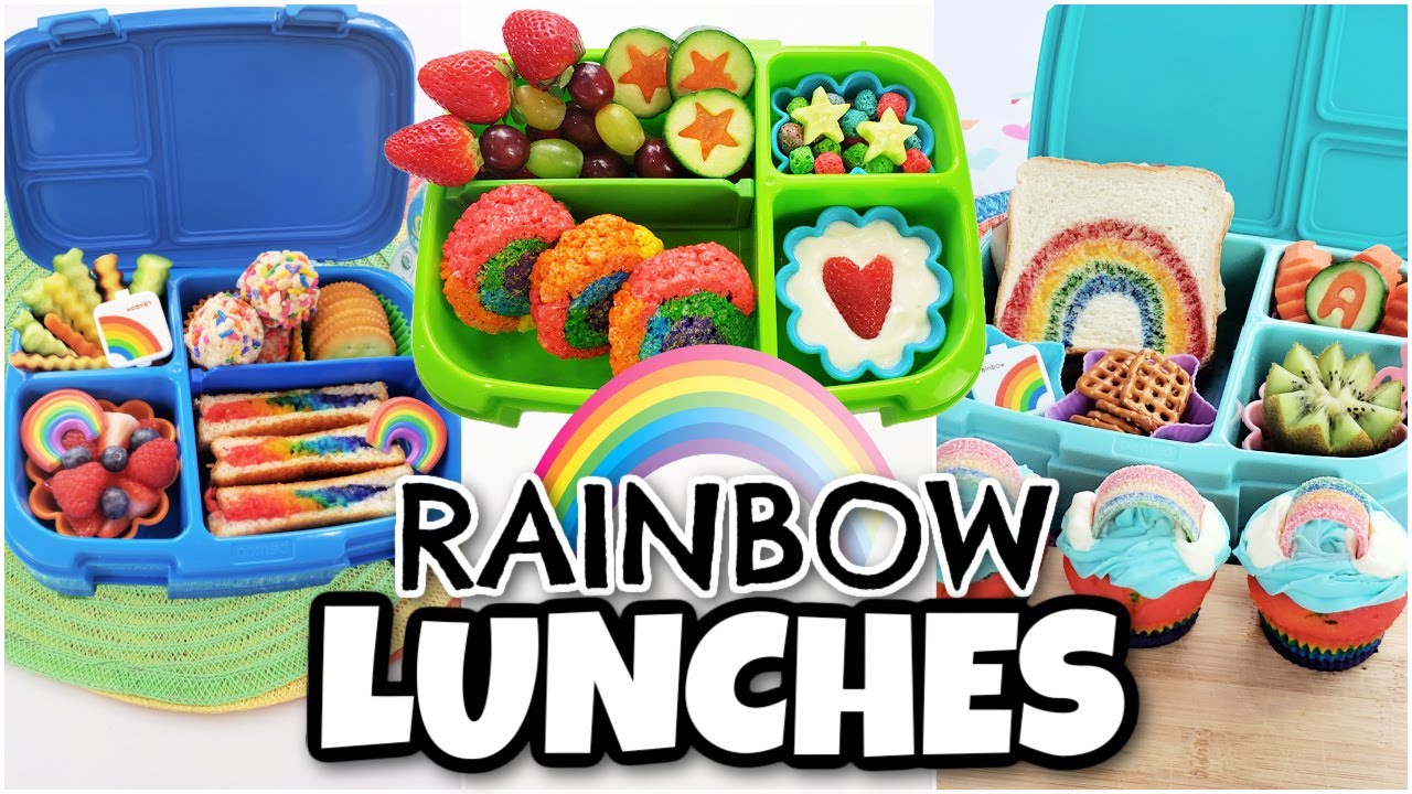 *NEW* RAINBOW Lunches?! 🌈 Fixing YOUR Lunch Ideas