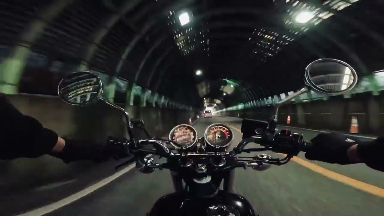 【SR400】simple touring video/single cylinder motorcycle BGM #8