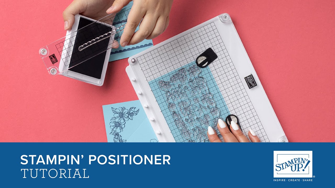 Как использовать позиционер Stampin’ Positioner