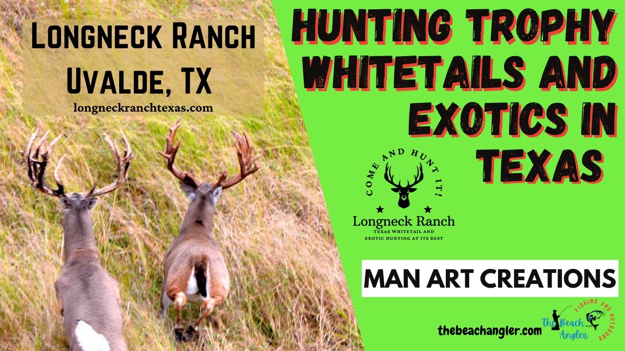 Hunting Trophy Whitetails and Exotics in Texas on the Longneck Ranch, Uvalde Texas