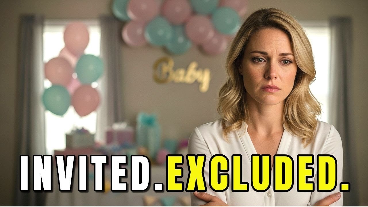 AITA for Refusing to Host the Baby Shower After Being Banned from the Delivery Room?