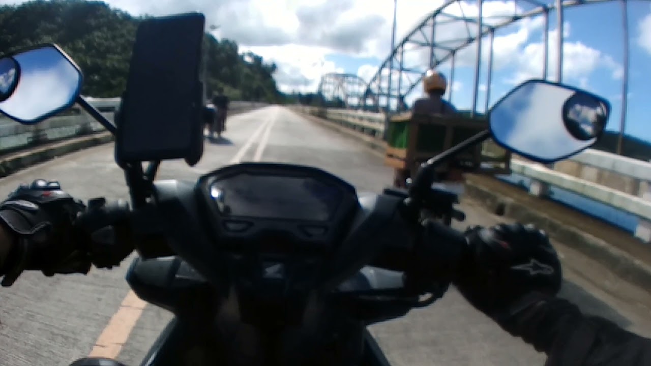 Manila to Davao city Ride/Honda click 125i Lang ang sakalam