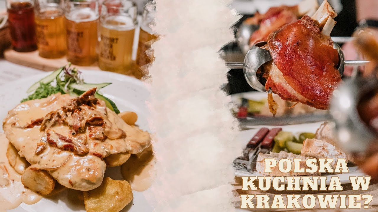 Gdzie dobrze zjeść w Krakowie? POLSKA KUCHNIA W KRAKOWIE | DUŻE PORCJE | GASTRO VLOG | KRAKOW
