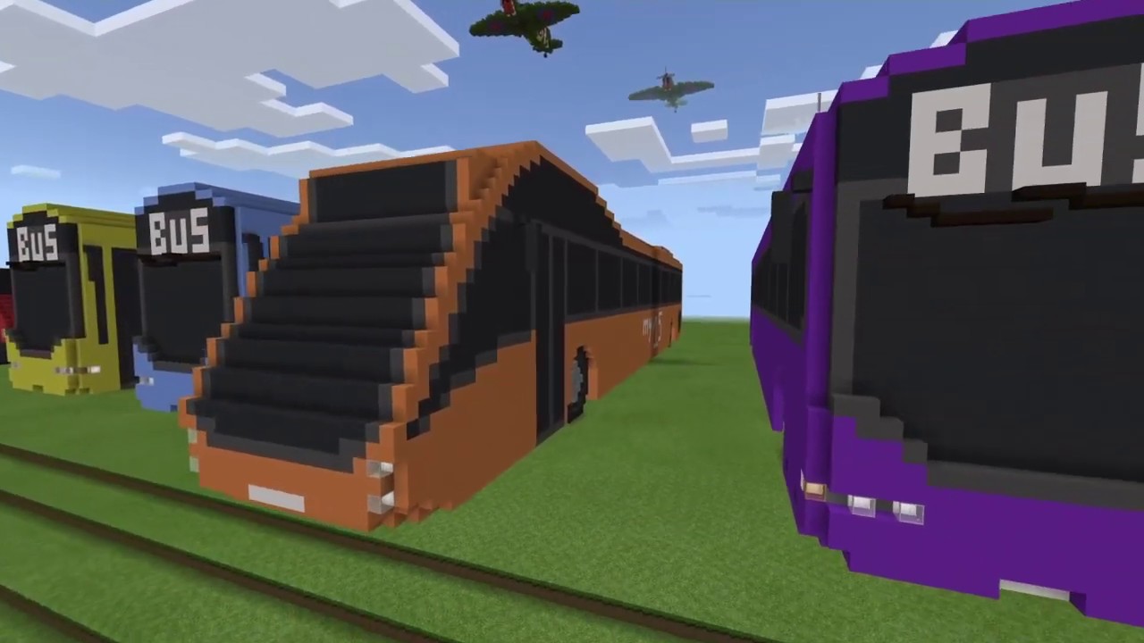 Minecraft Cars - Optare bus (trent barton livery)