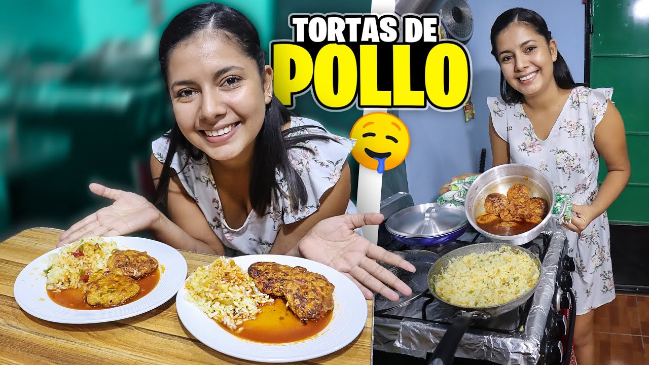 LES HICE COMIDA Y NO LLEGARON ATRABAJAR ☹️/ Ricas tortitas de pollo