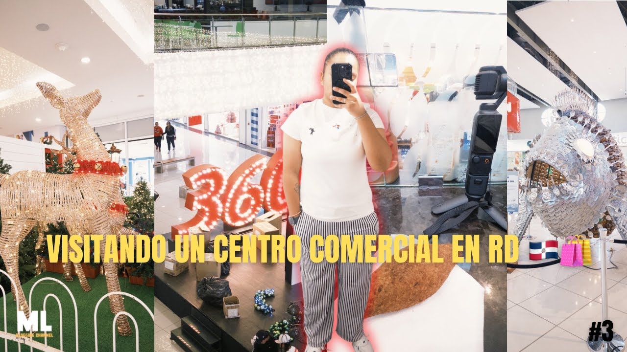 VISITANDO GALERÍA 360 🛍️ EN RD🇩🇴 #3 // Mía Luna