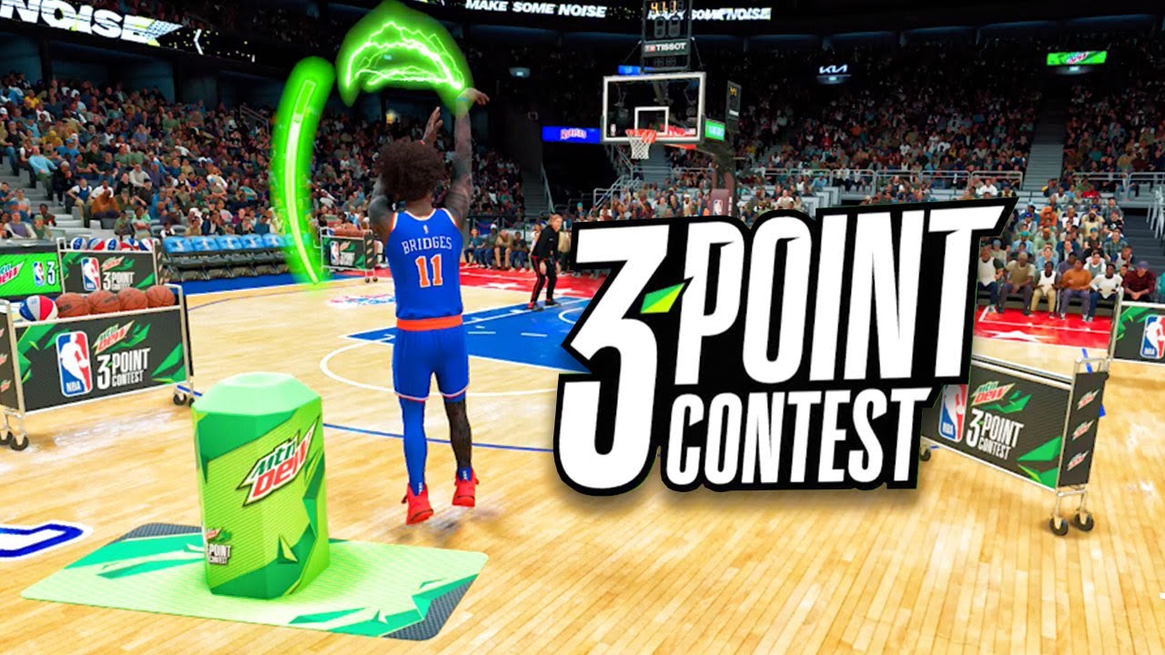 NBA 2K22 Моя карьера — КОНКУРС 3-ОЧКОВЫХ БРОСКОВ на NEXT GEN! (Уикенд всех звёзд) Лучший игровой ...